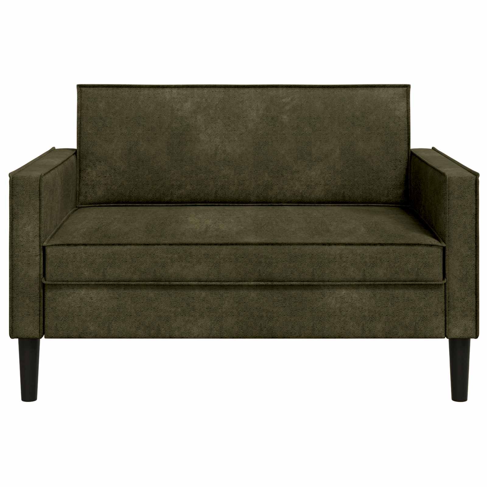 XXL fauteuil Legergroen Nep Suede Leer