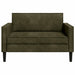 XXL fauteuil Legergroen Nep Suede Leer