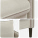 XL fauteuil Havermout fluweel