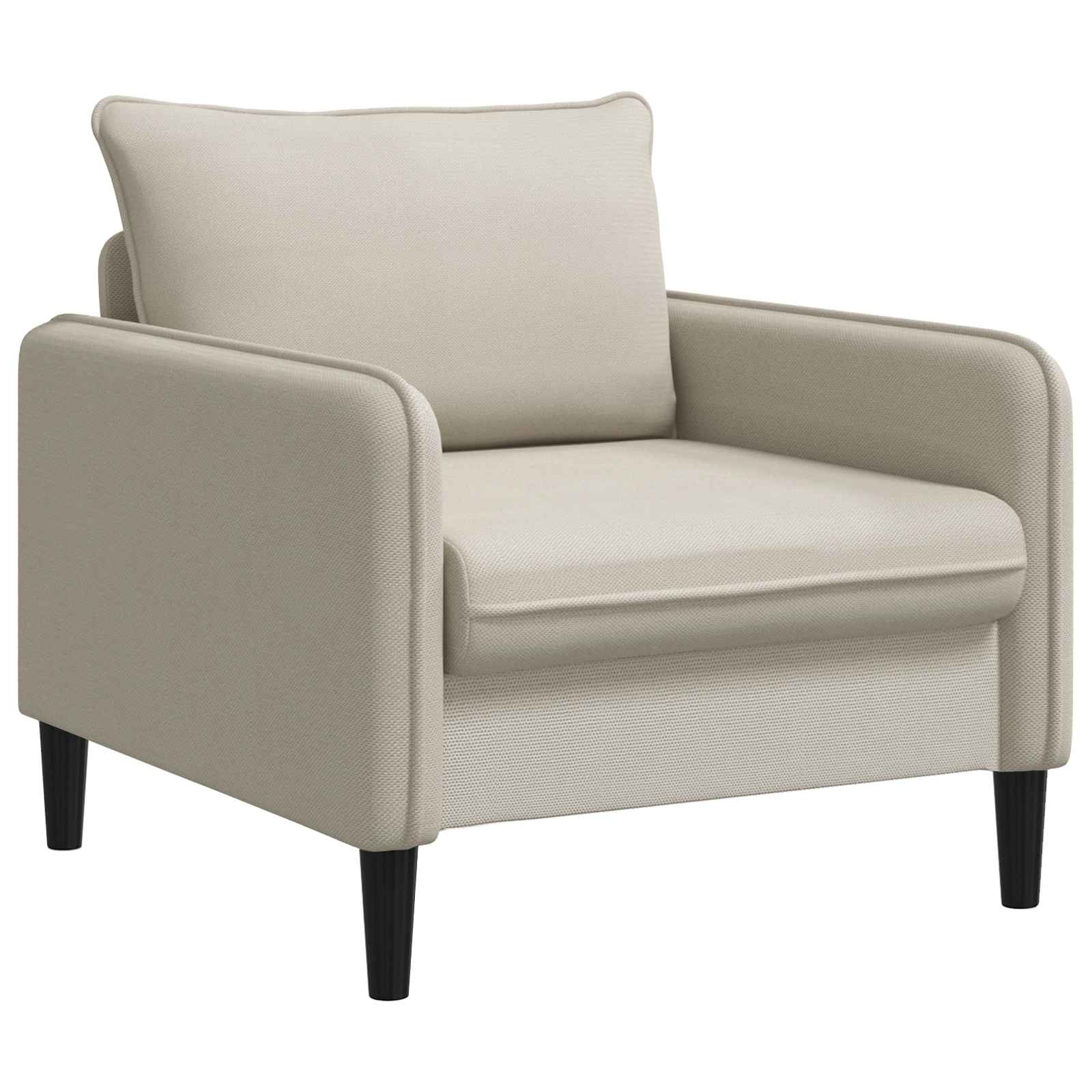 XL fauteuil Havermout fluweel