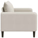 XL fauteuil Havermout fluweel