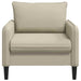 XL fauteuil Zand fluweel