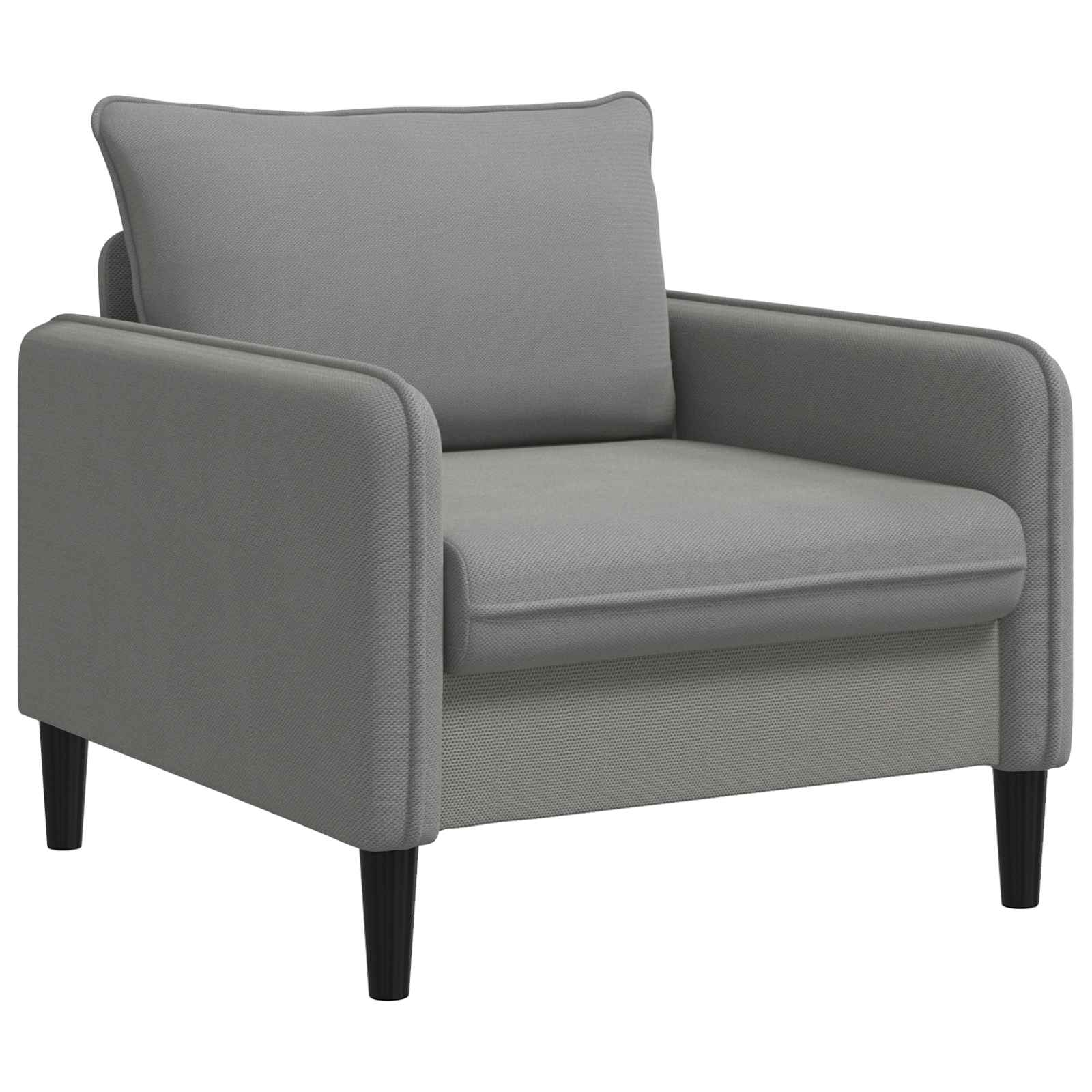 XL fauteuil Donkergrijs fluweel