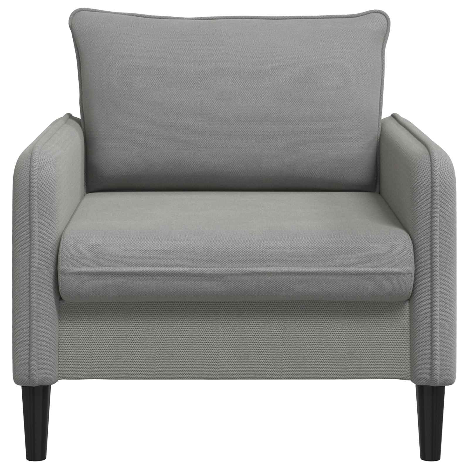 XL fauteuil Donkergrijs fluweel