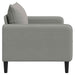 XL fauteuil Donkergrijs fluweel