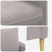 XL fauteuil Lichtgrijs Bouclé