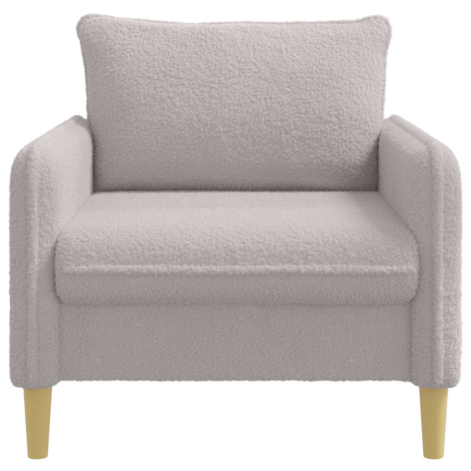 XL fauteuil Lichtgrijs Bouclé