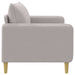 XL fauteuil Lichtgrijs Bouclé