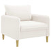 XL fauteuil Wit Bouclé