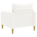 XL fauteuil Wit Bouclé