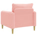 XL fauteuil Roze Bouclé