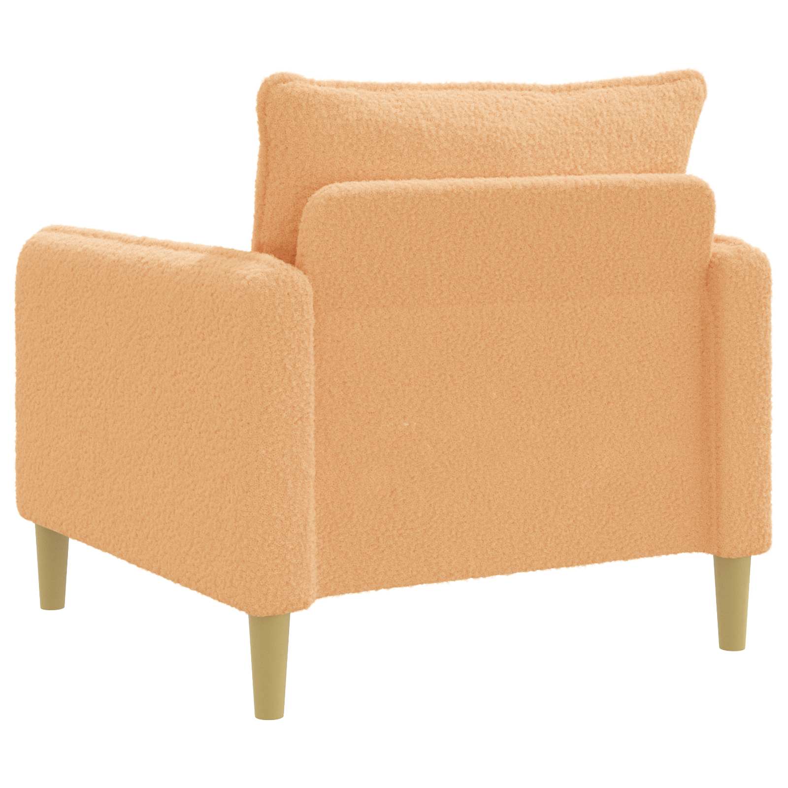 XL fauteuil Beige Bouclé
