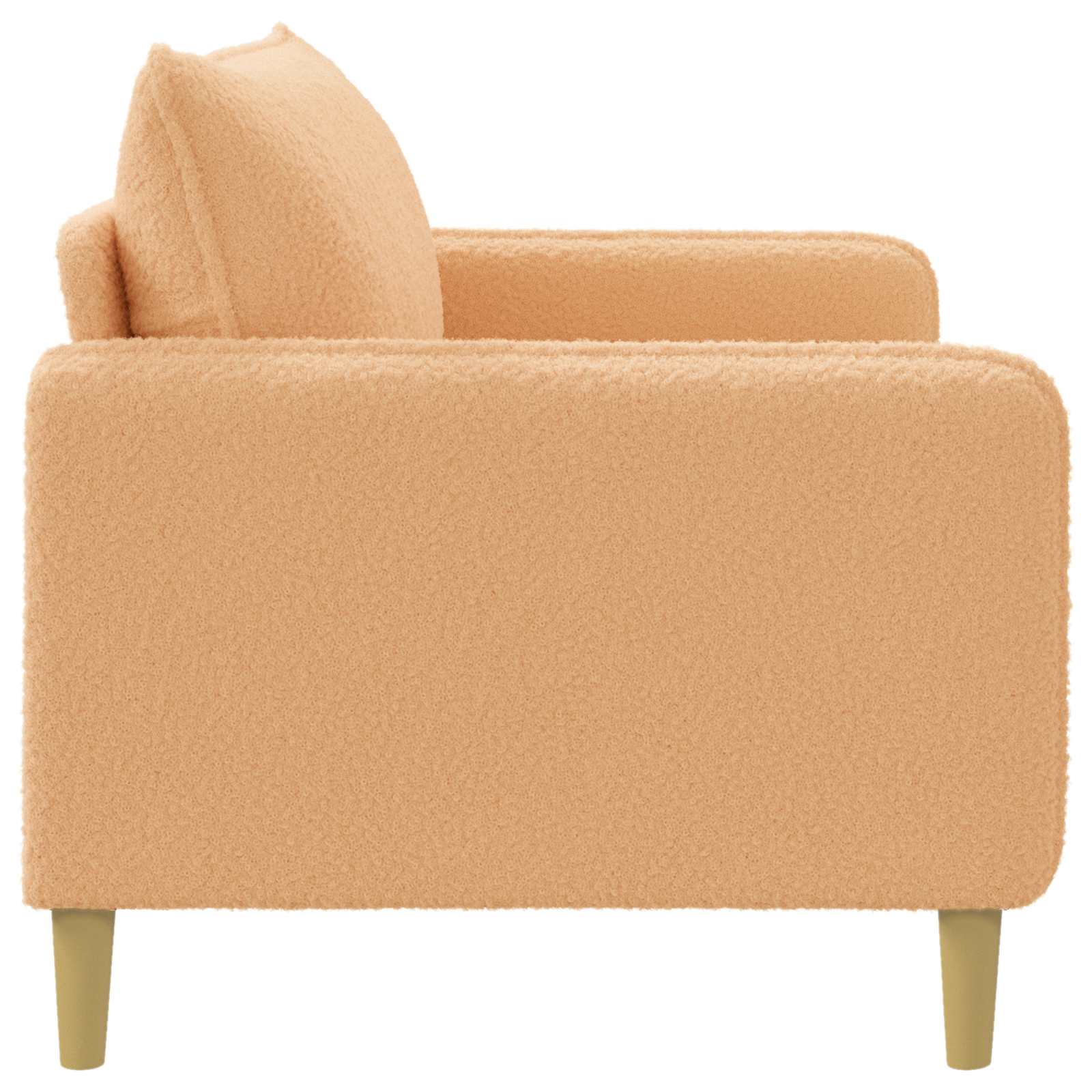 XL fauteuil Beige Bouclé