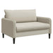 XXL fauteuil Beige fluweel