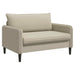 XXL fauteuil Beige fluweel