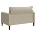 XXL fauteuil Beige fluweel