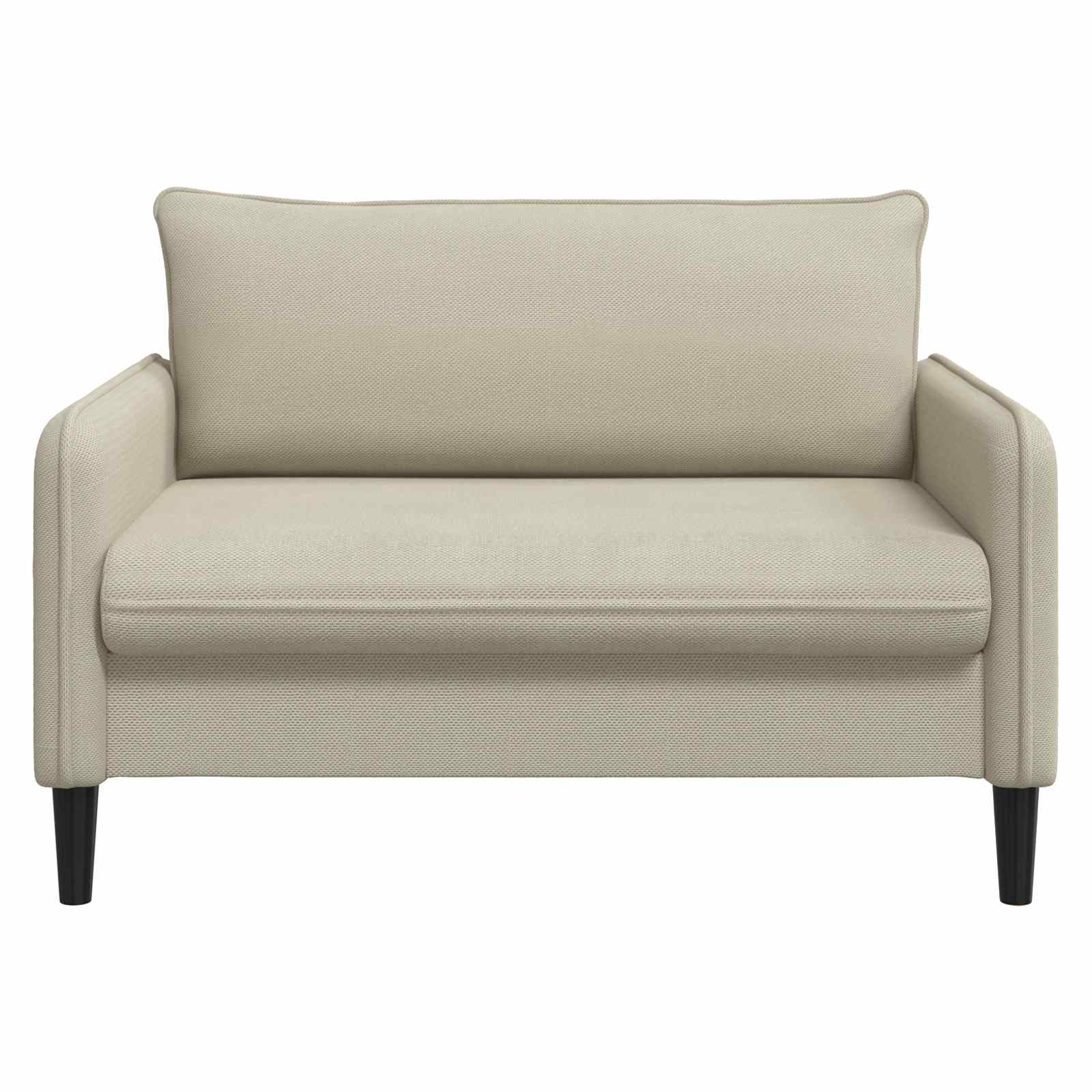 XXL fauteuil Beige fluweel