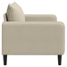 XXL fauteuil Beige fluweel