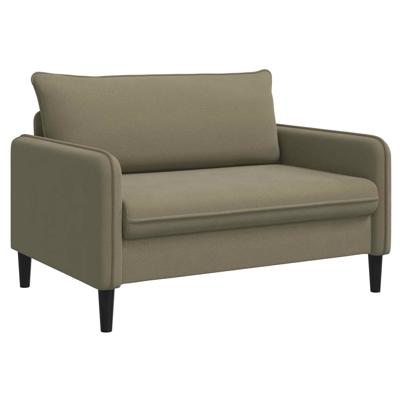 XXL fauteuil Kaki fluweel