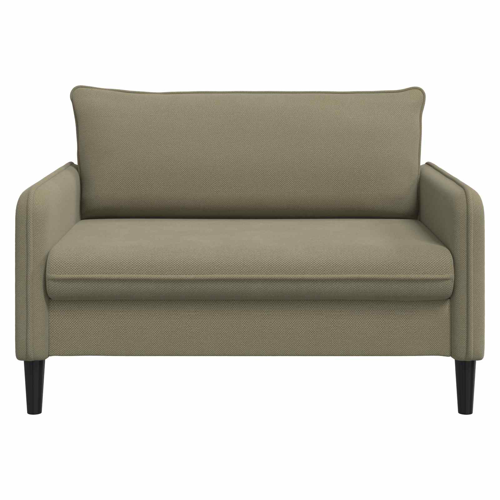XXL fauteuil Kaki fluweel