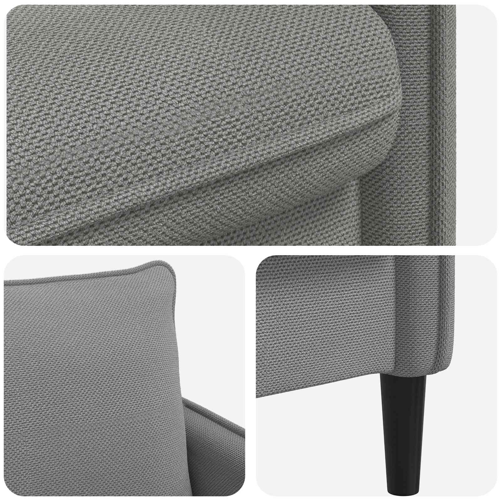 XXL fauteuil Donkergrijs fluweel