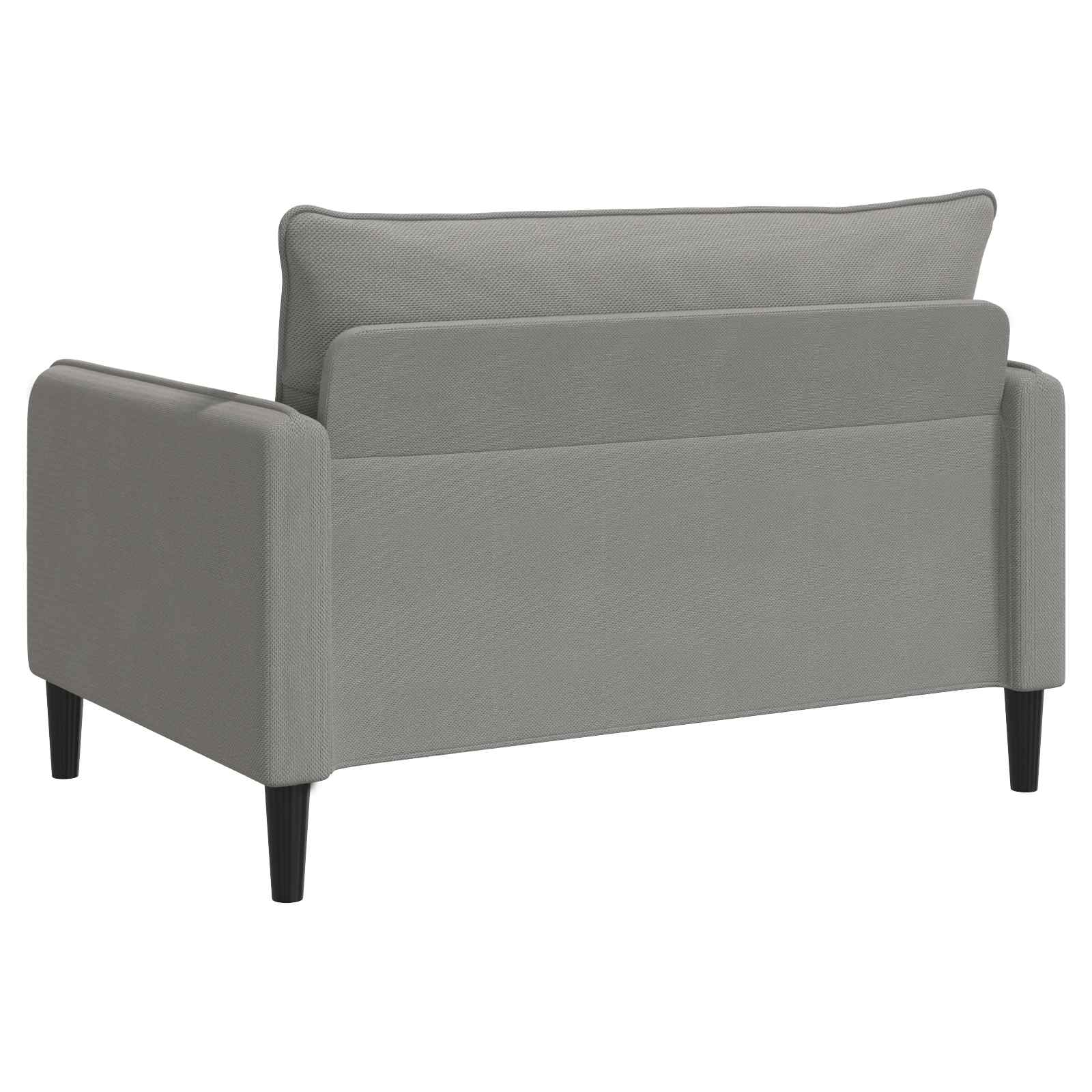 XXL fauteuil Donkergrijs fluweel