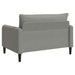 XXL fauteuil Donkergrijs fluweel