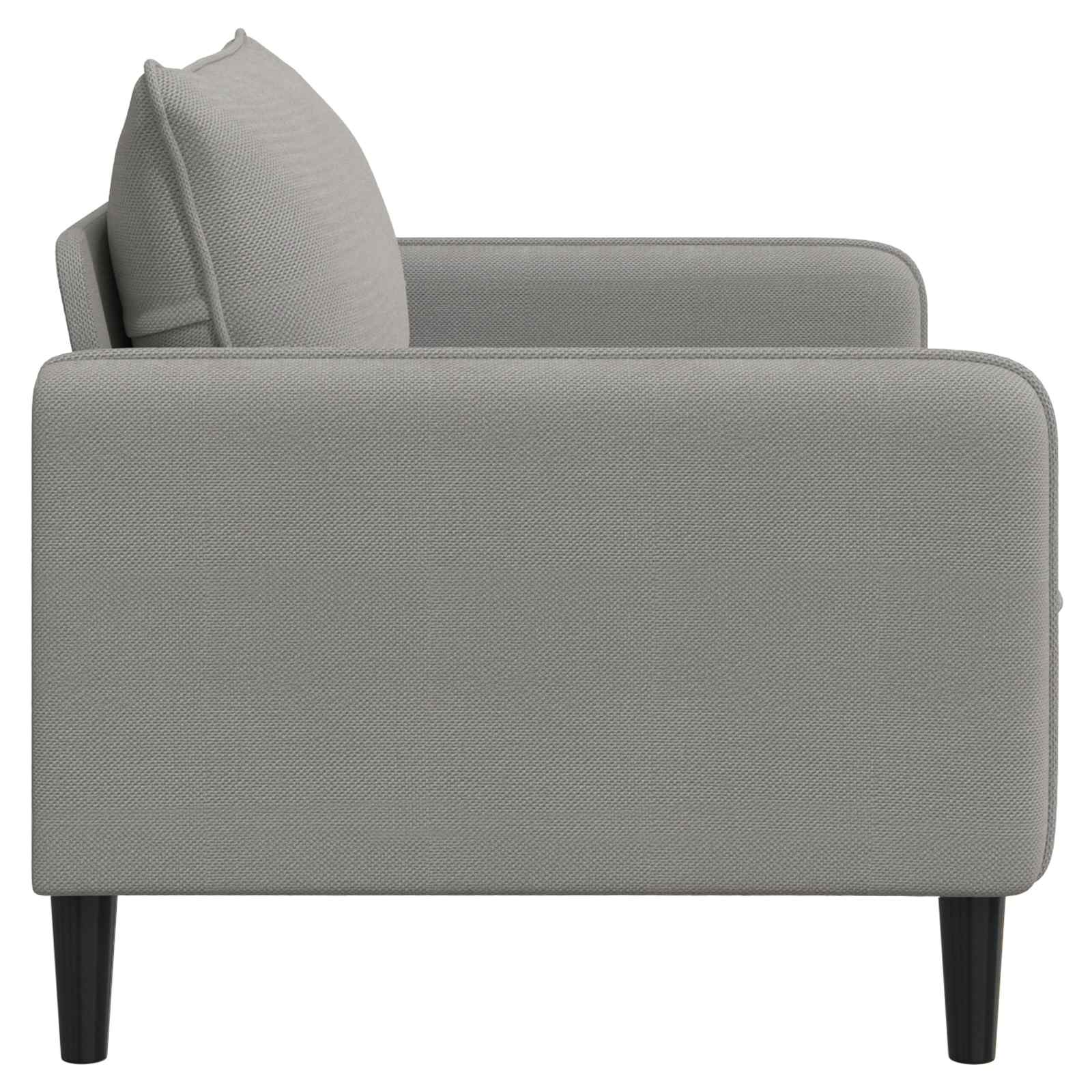 XXL fauteuil Donkergrijs fluweel