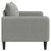 XXL fauteuil Donkergrijs fluweel