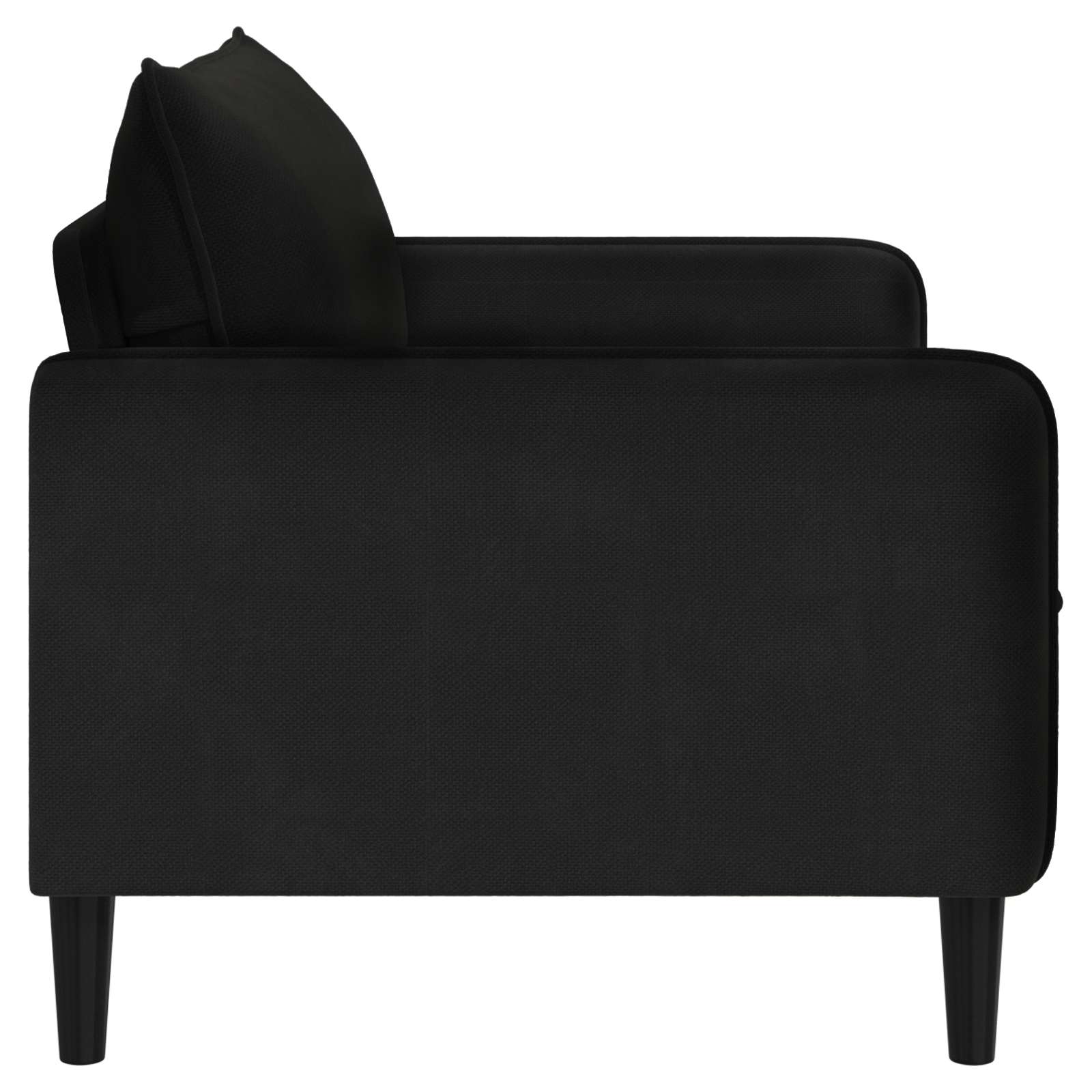 XXL fauteuil Zwart fluweel
