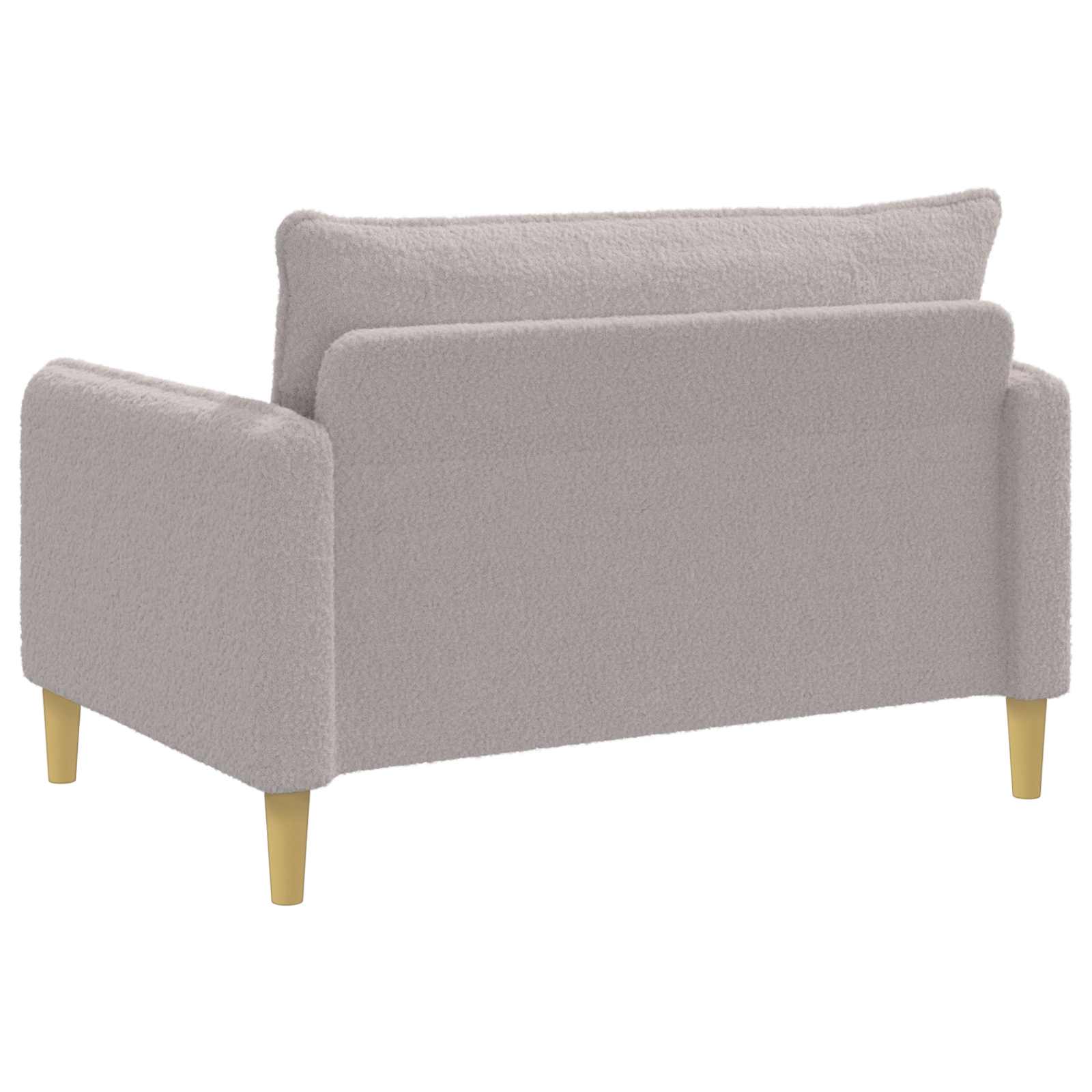 XXL fauteuil Lichtgrijs Bouclé