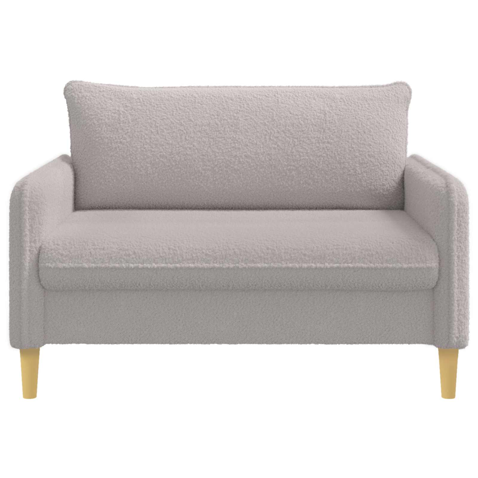 XXL fauteuil Lichtgrijs Bouclé