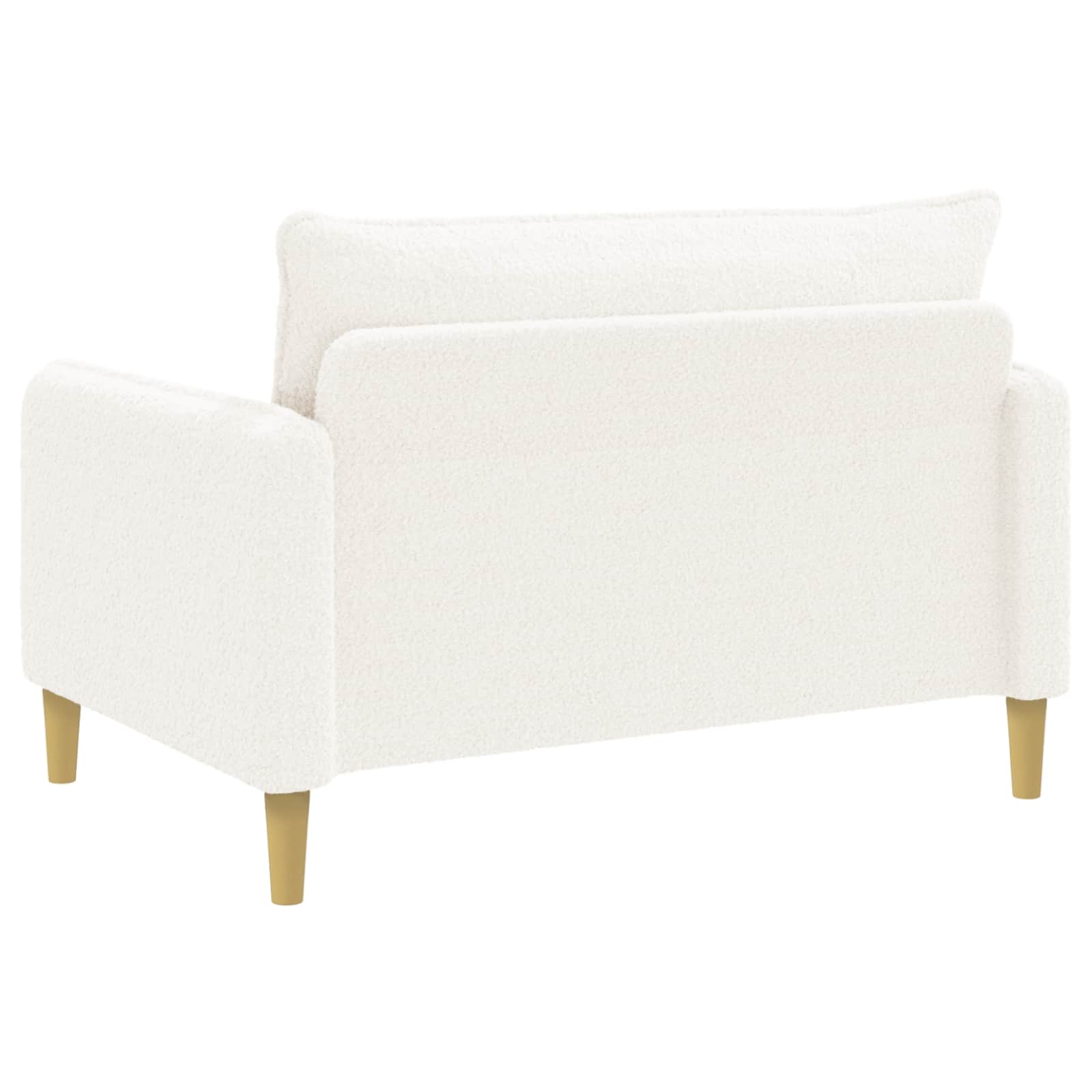 XXL fauteuil Crèmekleurig Bouclé