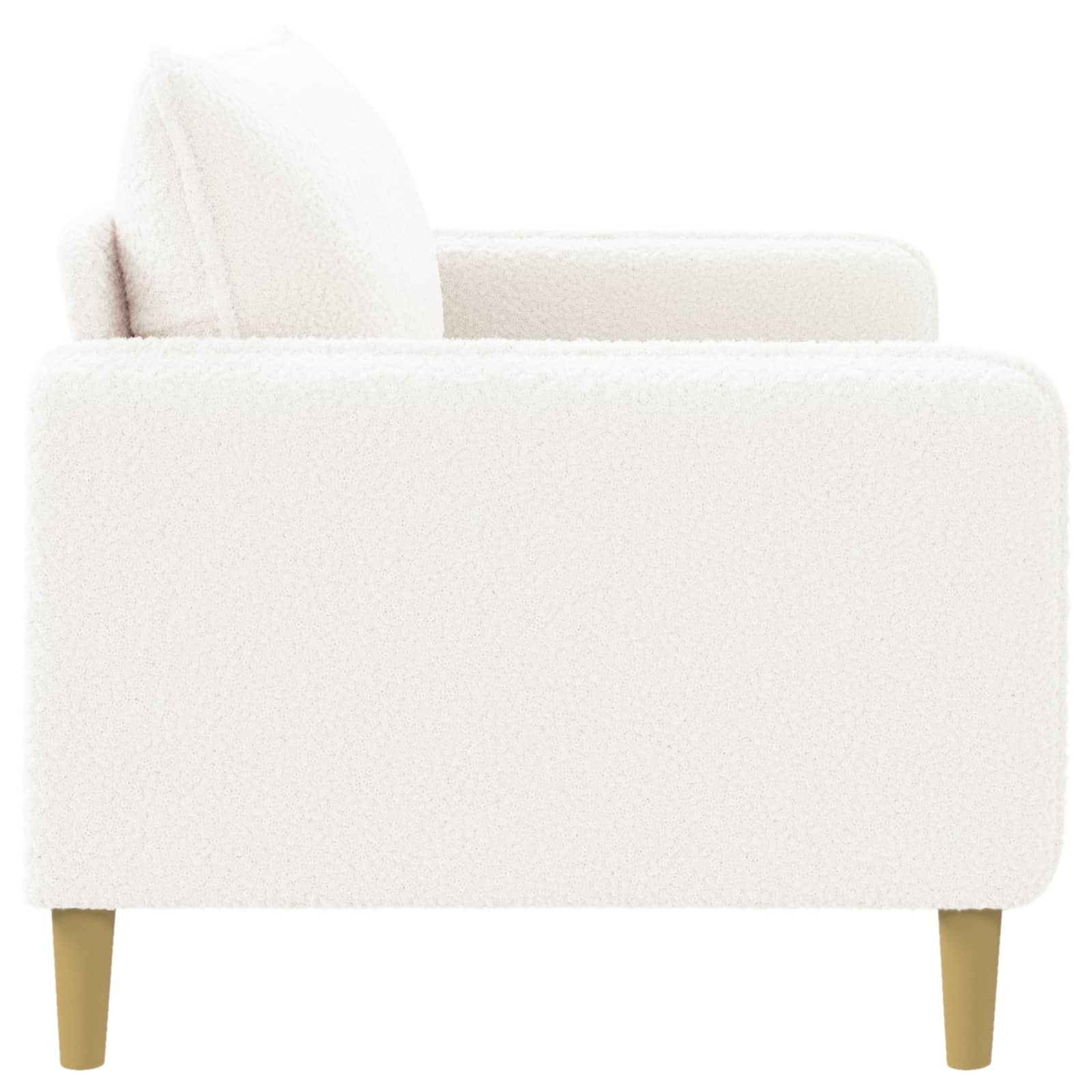 XXL fauteuil Crèmekleurig Bouclé