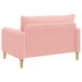 XXL fauteuil Roze Bouclé
