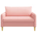 XXL fauteuil Roze Bouclé