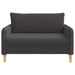 XXL fauteuil Donkergrijs Bouclé