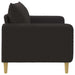 XXL fauteuil Zwart Bouclé