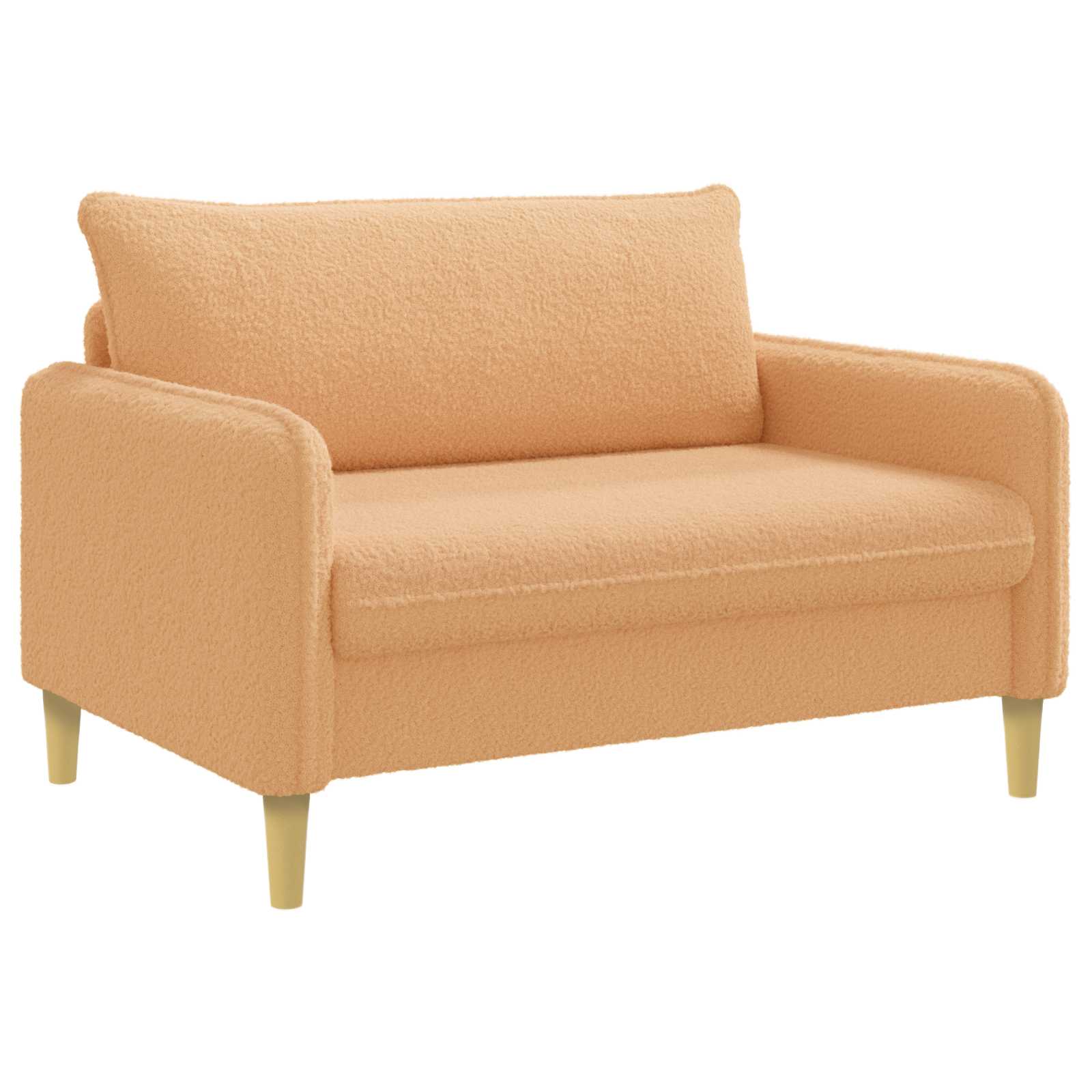 XXL fauteuil Beige Bouclé