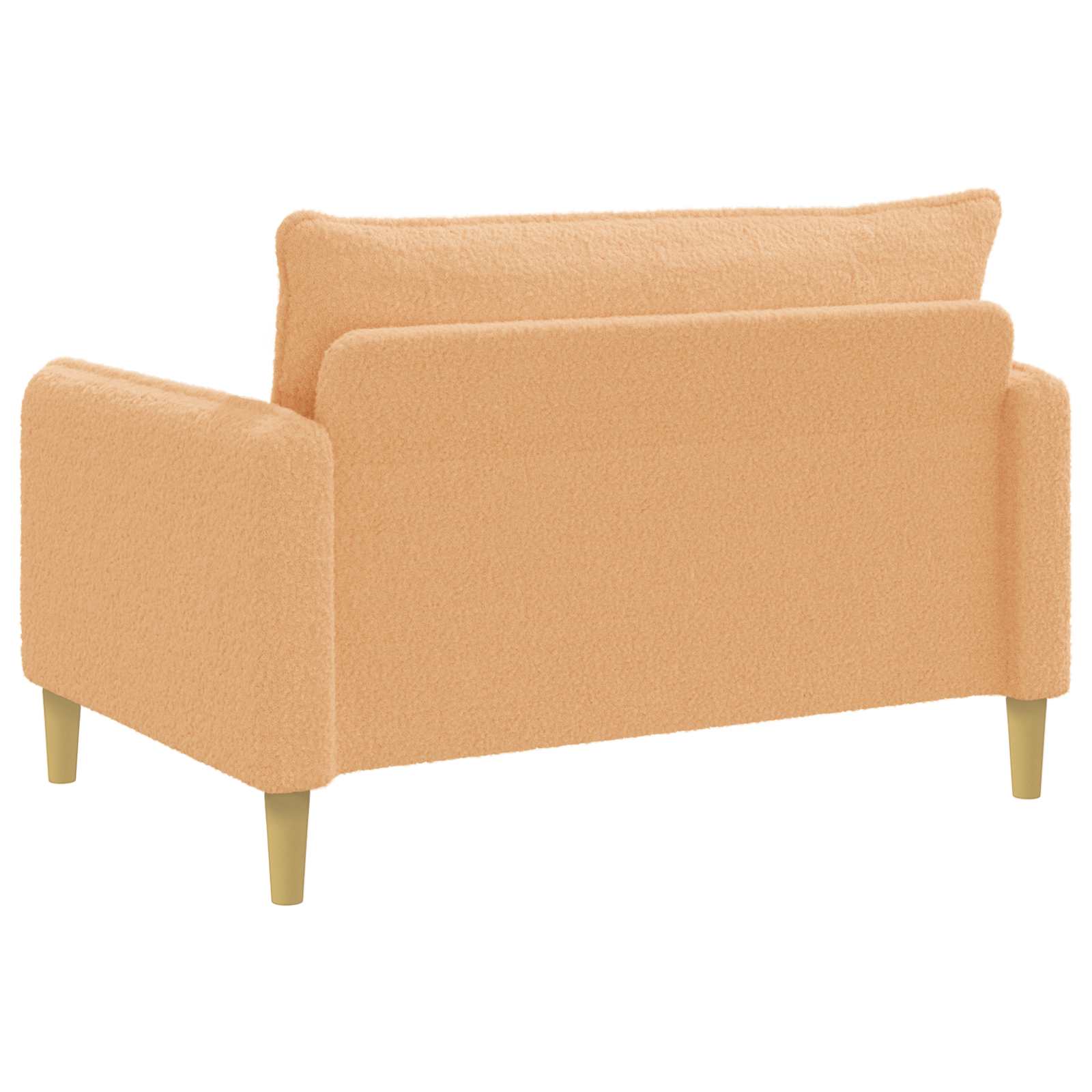 XXL fauteuil Beige Bouclé