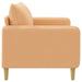 XXL fauteuil Beige Bouclé