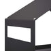 Hangend vogelvoederhuisje Staal Zwart 30 x 23 x 23 cm