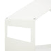 Hangend vogelvoederhuisje Staal Wit 30 x 23 x 23 cm