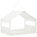 Hangend vogelvoederhuisje Staal Wit 30 x 23 x 23 cm