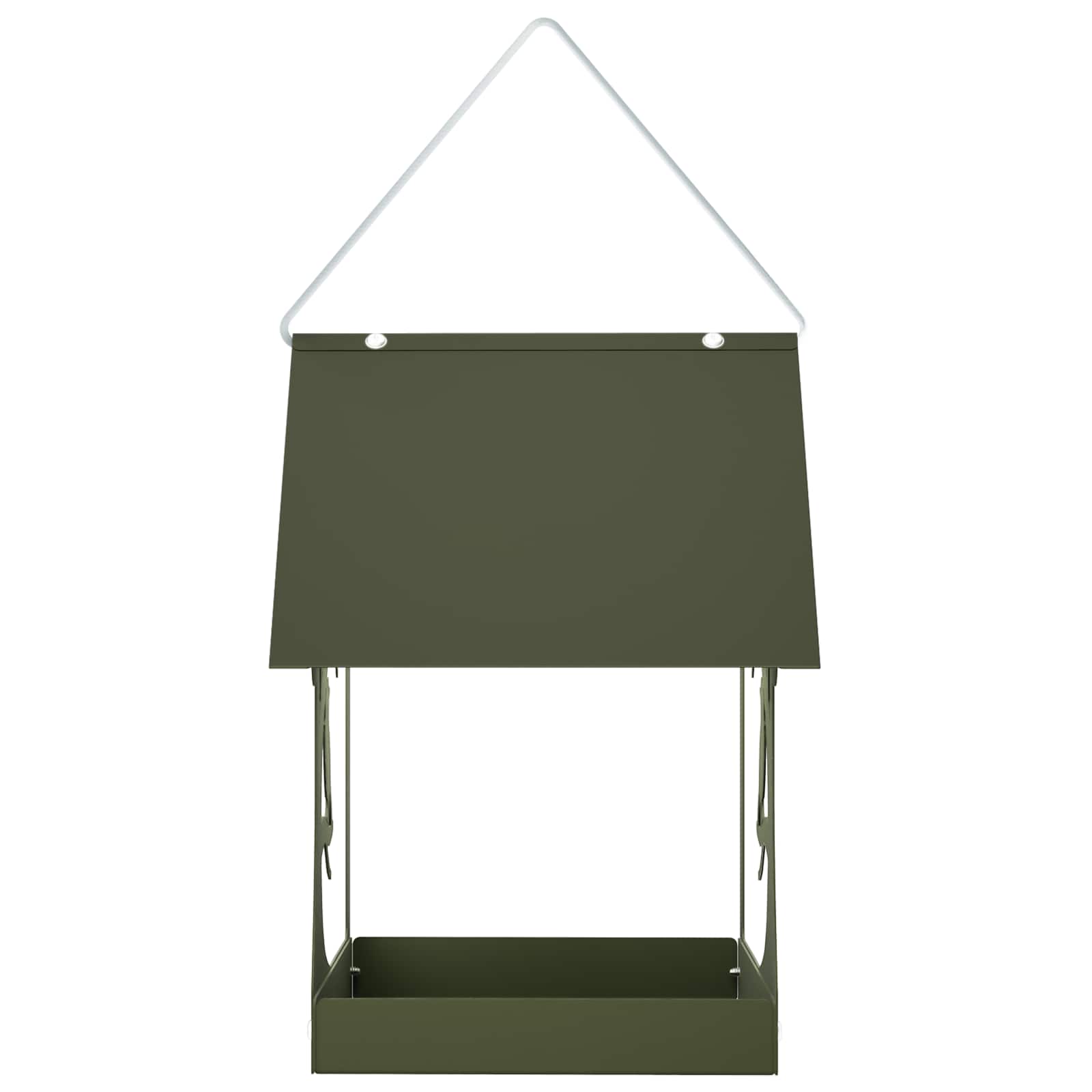 Hangend vogelvoederhuisje Staal Olijfgroen