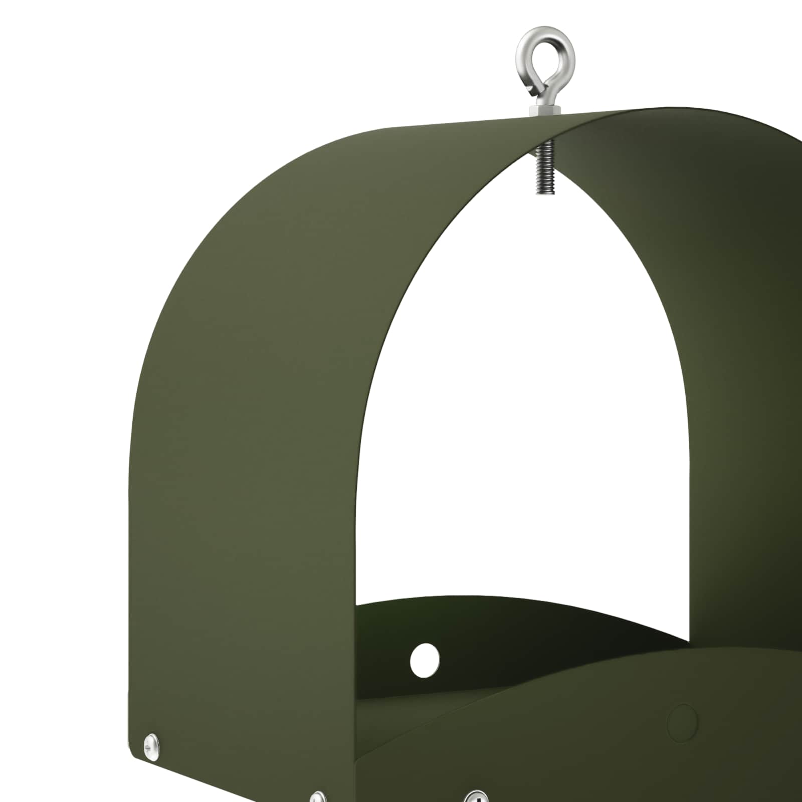 Hangend vogelvoederhuisje Staal Olijfgroen