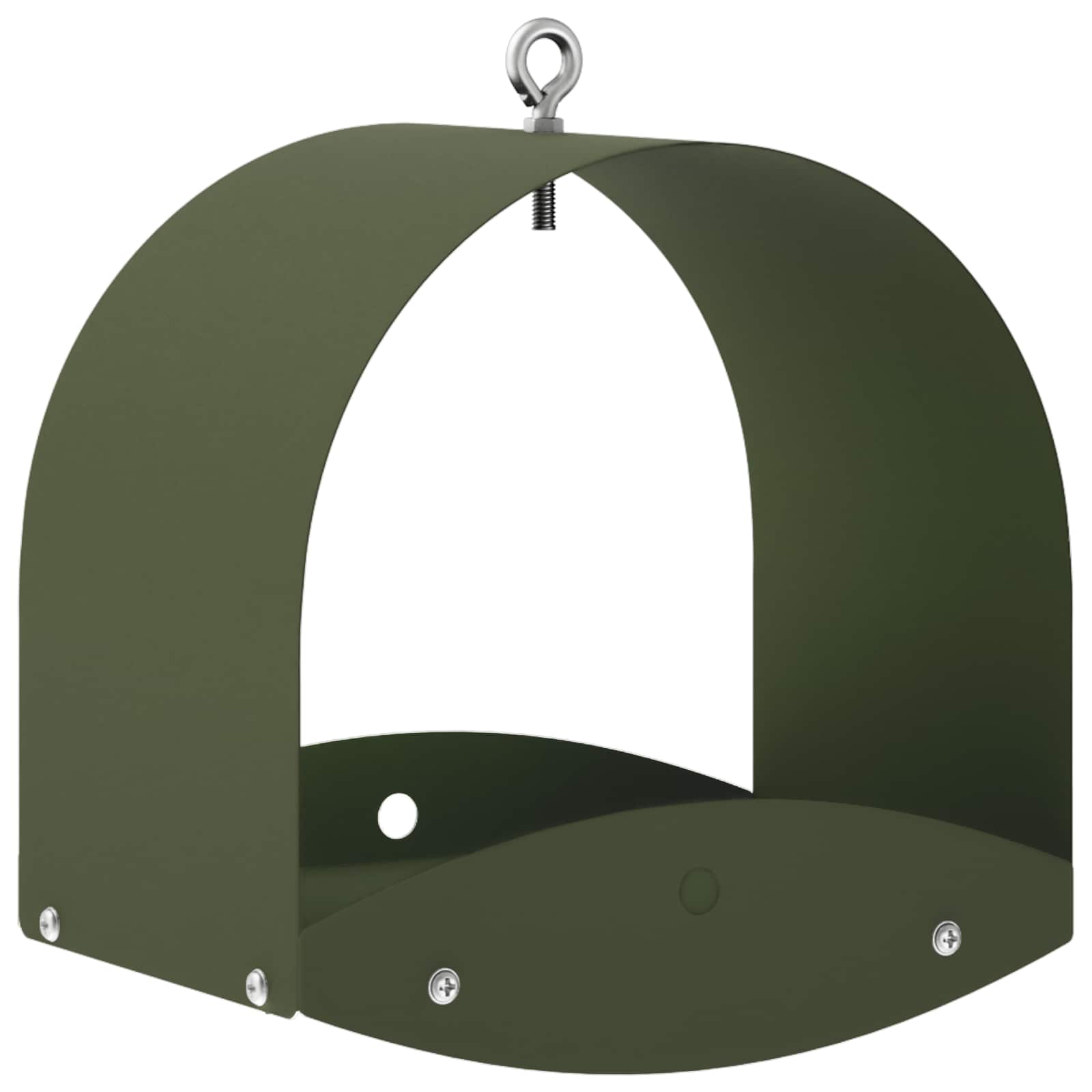 Hangend vogelvoederhuisje Staal Olijfgroen