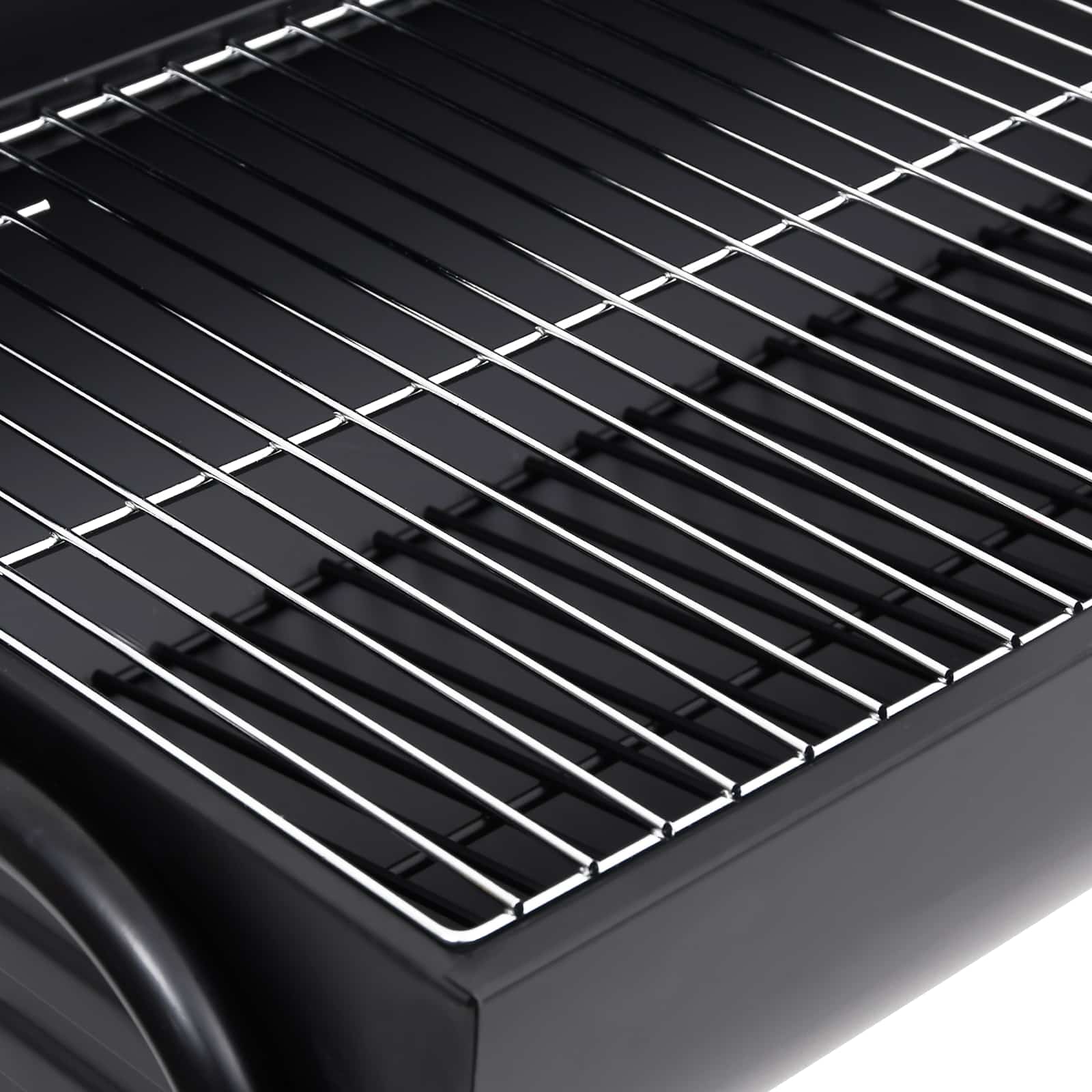 Buiten Grill 3 st 80 x 73 x 90 cm Metaal Zwart