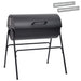 Buiten Grill 3 st 80 x 73 x 90 cm Metaal Zwart