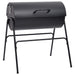 Buiten Grill 3 st 80 x 73 x 90 cm Metaal Zwart